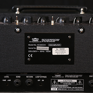 Vox AC30 Amp Backplate