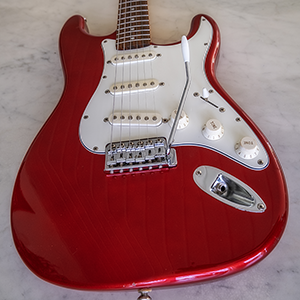 Fernandes Strat Detail Front